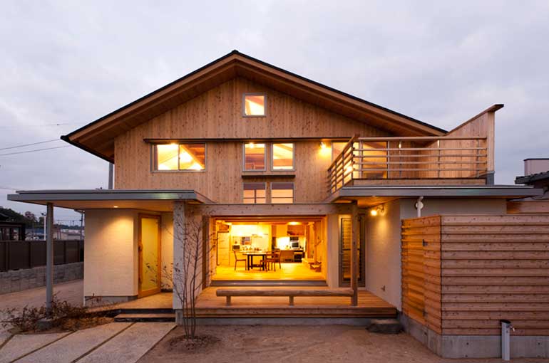 บ้านไม้สไตล์ญี่ปุ่น